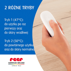Urządzenie łagodzące ukąszenia użądlenia owadów ciepłem bez chemii