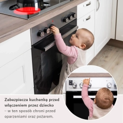 osłona pokręteł kurków kuchenki