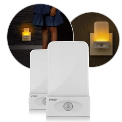 Lampka nocna led czujnik zmierzchu ruchu 2szt