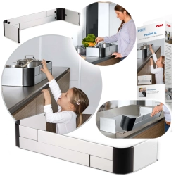 Osłona płyty kuchennej kuchenki XL 57-91cm