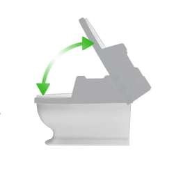 Nocnik wyjmowanym wkładem pojemnikiem małe wc