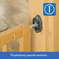 Bramka przykręcana  65,5-106cm