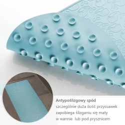 Mata antypoślizgowa XL kąpieli wanny 97x36cm