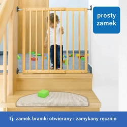 Bramka przykręcana  65,5-106cm
