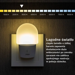 Lampka nocna NightGuide LED czujnik zmierzchu