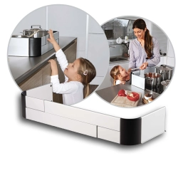 Osłona płyty kuchennej kuchenki szer. 44-65 cm aluminiowa