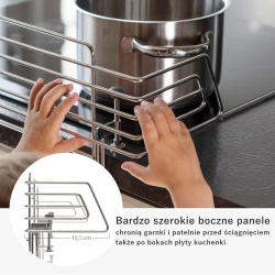 Osłona osłonka płyty kuchennej kuchenki 65cm