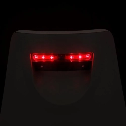 Fotelik rowerowy Bobike Tour PLUS LED bagażnik urban black