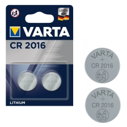 Bateria litowa guzikowa CR 2016 3V 6016 VARTA 2szt