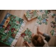 Puzzle obserwacyjne w walizce Farma 24 elementy 3+