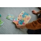 Puzzle progresywne w walizce Pory roku 4 układanki – 6, 9, 12 i 16 elementów 3+