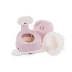 Nocnik dla dzieci Wieloryb PASTEL PINK wyprofilowany +12m
