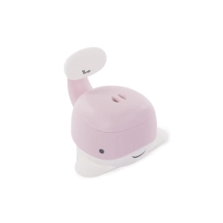 Nocnik dla dzieci Wieloryb PASTEL PINK wyprofilowany +12m