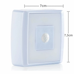Lampka nocna LED na baterie z czujnikiem ruchu REER