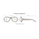 Babiators okulary przeciwsłoneczne classic blue steel 0-2