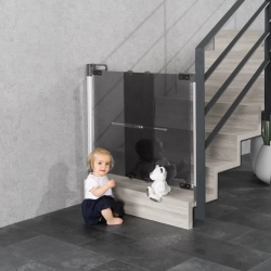 REER Bramka przykręcana PLEXI 74-100cm ClearVision