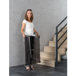 REER Bramka przykręcana PLEXI 74-100cm ClearVision