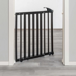 Bramka ochronna zabezpieczająca przykręcana 63-106cm czarna