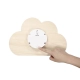 Lampka nocna LED dotykowa timer drewnniana