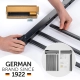 Bramka ochronna zabezpieczająca przykręcana 63-106cm czarna